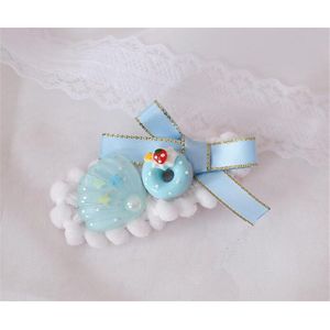 Fairy Mooie Shining Star Shell Strik Haarspeld Dessert Haaraccessoires Japanse Kawaii Haar Clips Hoofddeksels Side Clip B895