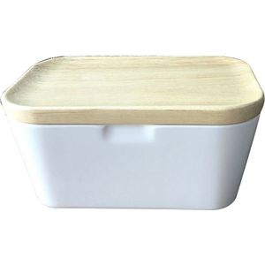 Botervloot Met Deksel Porselein Keeper Bedekt Butter Container Multifunctionele Warmte Keuken Aanrecht Koelkast Huishouden