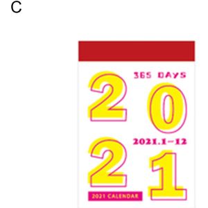 365 Dagen Mini Kalender Jaarlijkse Papier Kalender Memo Dagelijks Scheduler Planner Home Office Jaarlijkse Agenda Planner Kalender
