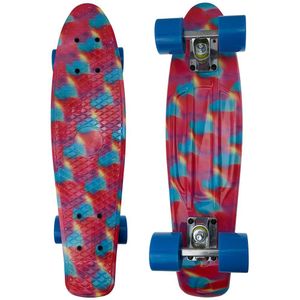 22 ""Skate Board Mini Cruiser Skateboard Plastic Galaxy Sterrenhemel Gedrukt Longboard Retro Banaan Fishboard Straat Outdoor Sport