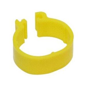 700 Pcs Binnendiameter 1.6cm Plastic Open Type Gesp Kip Eend 7 Kleuren Digitale Voet Ring Pluimveehouderij Apparatuur