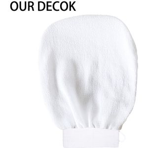 10 stuks dubbelzijdige Hammam Scrub Mitt Magic Peeling Handschoen Exfoliërende Tan Verwijdering