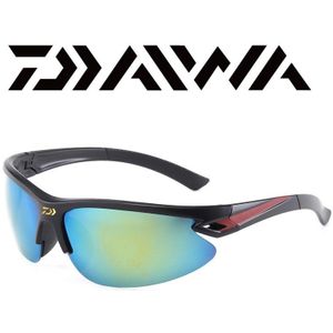 Daiwa Uv-bescherming Vissen Bril Sport Gepolariseerde Zonnebril Mannen UV400 Rechthoek Outdoor Rijden Zonnebril