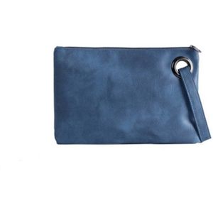 Brand Vrouwen Envelop Clutch Bags Dame Avondfeest Zak Effen Kleur Rits Clutch Handtas Voor Modieuze Meisje