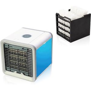 Draagbare Luchtkoeler Fan Mini Mobiele Airconditioner Voor Thuis Koelventilator Draagbare Airconditioning Persoonlijke Ruimte Usb Bureau Fans