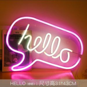 Led Neon Licht Gitaar Hanger Usb Operated Neon Sign Lamp Voor Kerst Party Room Shop Raamdecoratie Nacht Lamp