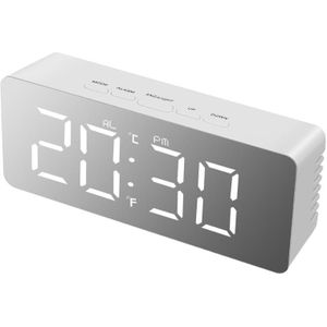 Moderne Led Tafel Wekker Temperatuur Vochtigheid Datum Elektronische Desktop Digitale Horloge Keuken Kinderkamer Bureau Projectie Klokken