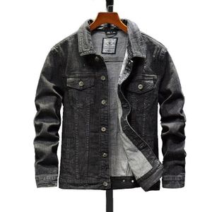 Mannen Denim Jasje Lente Herfst Mode Mannen Retro Jas Casual Gewassen Jean Jas Jas Winter Vintage Cowboy Bovenkleding Mannelijke