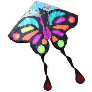 Professionele Kite Heet Verkoop Mooie Vlinder Vlieger Kind Grote Vliegeren Speelgoed Nylon Ripstop Met Handvat Lijn