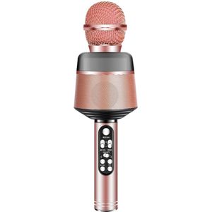 Bluetooth Mic Microfoon Draadloze Handheld Karaoke Usb Ktv Player Speaker Handheld Microfoon Speler Zingen Recorder Thuis Mic