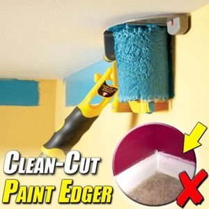 Muur Plafond Plint Schilderen Rand Tool Clean-Cut Verf Edger Roller Borstel Thuis Roller Kwast Voor Muur