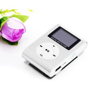 Mini Usb Clip MP3 Speler Lcd-scherm Ondersteuning 32Gb Micro Sd Tf Card Stereo Jack Outdoor Muziekspeler # t2