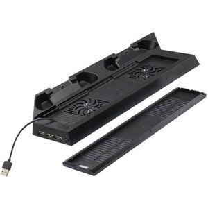 OSTENT Multifunctionele Koelventilator Koeler Dual Charging Dock Station USB Hub Stand voor Sony PS4/Slim Console