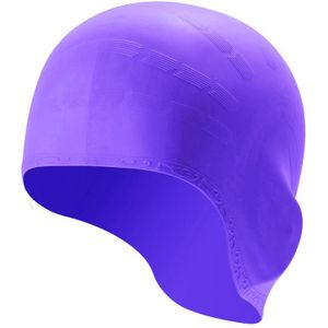 1Pcs Unisex Volwassen Zwembad Cap Siliconen Zwemmen Hoed Waterdichte W/Oor Natacion Badmuts Siliconen Duiken Hoed