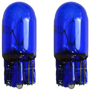 Hippcron 2 stks 12 v 60/55 w Super Wit H4 Halogeenlamp + 2 stks 501 W5W T10 natuurlijke Blauwe Lamp Auto Koplamp