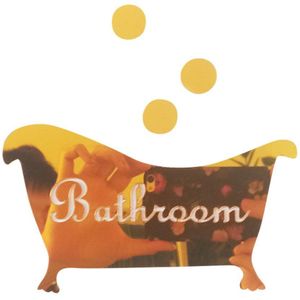 Deko-stickers voor WC-deksel, toiletdeksel, badkamer, wc, grappige sticker, toiletzitting, klodeckel, grappige tekst, zelfklevend (R173-04 borstels