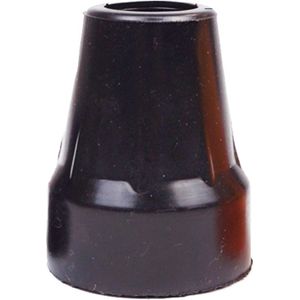 Rubber Wandelen Wandelen Stick End Cover Tips Cane Kruk Pad Rubber Zware Metalen Ferrule End Bodem Antislip
