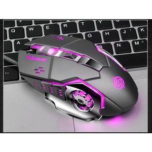 Concurrentie Games Muis Q5 Usb Wired 4 Rangen Dpi 1200/1600/2400/3200 6 Knoppen Online Games Concurrerende Muis voor Pc Computer