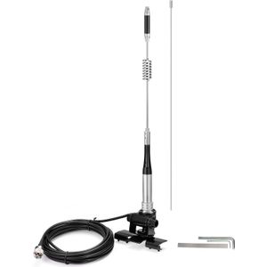 Superbat 29.5 Inch Vhf Uhf 136-174Mhz 400-470Mhz Amateur Mobiele Transceiver Auto Antenne