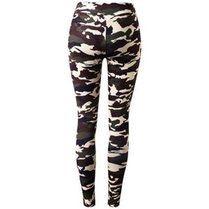 vrouwen fietsen oefening fitness oefening vocht zweet training oefening sneldrogende elastische camouflage joggingbroek