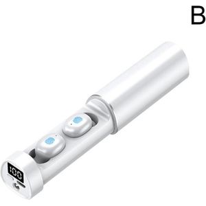 Mini Waterdichte Sport Hoofdtelefoon N21 Bluetooth-Compatibel Zaklamp Mini Oortelefoon 5.1 Draadloze Oordopjes Headset Draadloze W J8J7