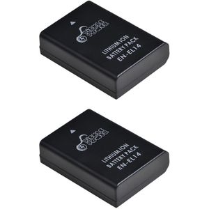 1500Mah EN-EL14 ENEL14 EN-EL14a Batterij & Dual Charger Voor Nikon D3200 D3300 D3400 D3500 D5100 D5200 D5500 D5600 P7100 bateria