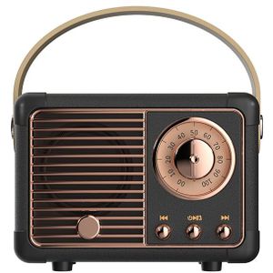 Retro Bluetooth Speaker H2 Klassieke Retro Retro Decor Usb Draagbare Decoratie Mini Speakers Reizen Muziekspeler