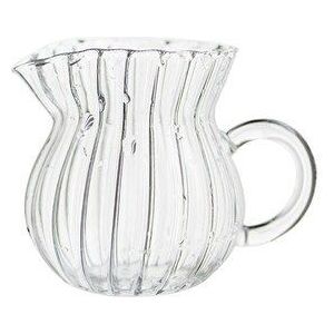 Ins Kleine Glas Melk Jug 260Ml Mini Melkkan Voor Koffie Honing Kruik 50Ml Leuke Tablewares