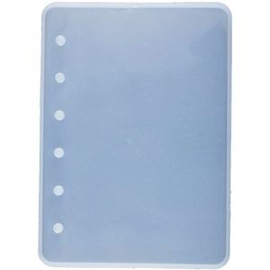 A7/A6/A5 Notebook Vorm Siliconen Mal Transparant DIY Resin Crystal Epoxy Boek Cover Mold Spiegel-gratis schuren Handwerk