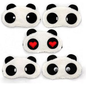 Leuke Panda Slapen Gezicht Eye Mask Blindfold Eyeshade Reizen Slaap Eye Aid
