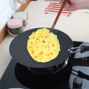 Weikeya Mini Gietijzeren Koekenpan, Stevig Duurzaam Voorgekruid Gietijzeren Pan Oven Veilig Uniforme Verwarming Voor Serveren Voor Koken Voor Bakken10cm39in