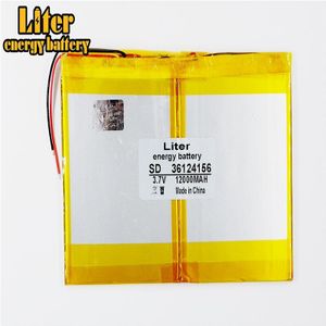 Tablet PC batterij capaciteit 36124156 3.7V 12000mA Universele Li-Ion batterij voor tablet pc 7 inch 8 inch 9inch 10inch 11 inch