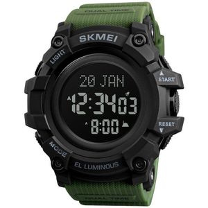 Skmei Slamic Moslim Kompas Multifunctionele Gebed Richting Indicatie Sport Horloges Elektronische Led Digitale Rubber Polshorloge