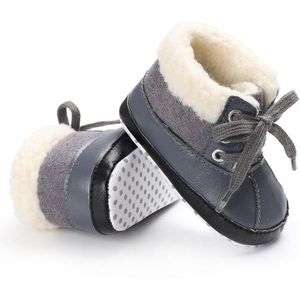 Winter Kinderen Baby Kunstmatige Pu Warm Wol Zachte Bodem Baby Boy Kind Babyschoenen Baby Schoenen Snowboots Sport kinderen