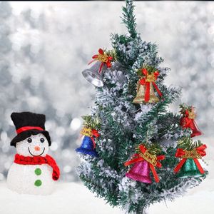 6 Stuks Kerst Klokken Opknoping Hanger Plastic Bells Kerst Decoratieve Bell
