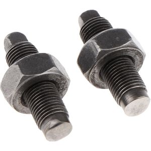 2 Stuks Motorycle Motor Klep Stelschroeven & Moeren Voor 50-125cc Atv Quad Crossmotor Motor Aluminium Tuimelaar schroef
