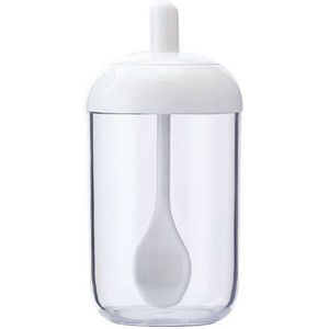 Kruidkruik Specerij Opslag Kruiden Fles Container Transparante Kruiden Zout Shaker Keuken Doos Met Lepel