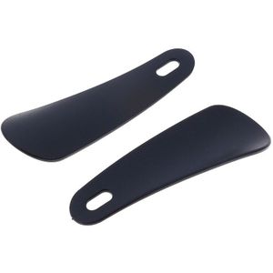 2 Stuks Zwart 11 Cm Professionele Plastic Schoen Lifter Tool Hoorn Lepel Schoenlepel Handvat Schoenlepel