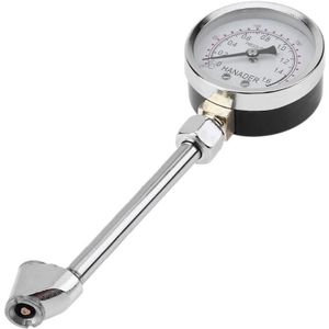 VODOOL 0-16 PSI Rvs Auto Bandenspanningsmeter Motorfiets Automobiles Pneumatische Bandenspanning Dial Meter