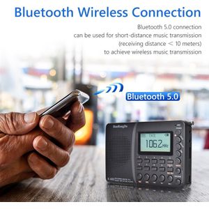 K603 High Sensitivity Clear Volume Radio Digital Radio Stereo MP3 Player Speaker Portable Bluetooth Pocket Recorder
