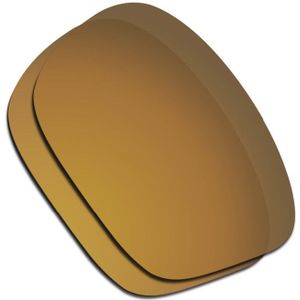 SmartVLT Gepolariseerde Zonnebril Vervanging Lenzen voor Oakley Sliver-Brons Goud