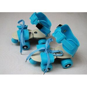 Kinderen Dubbele Rij Skates Rolschaatsen Dubbele Rij 4 Wiel Schaatsen Schoenen Maat Verstelbaar Schuiven Slalom Inline Skates Kids