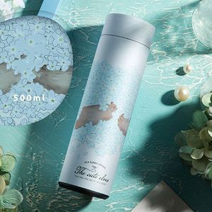 Zooobe 500 Ml Thermosfles 304 Roestvrijstalen Thermoskan Geïsoleerde Met Zetgroep Thermos Voor Thee Thermocup Reizen Koffie Mok
