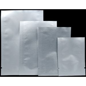 Kleine Maat 100 stks Fabriek Aluminiumfolie Bag Pouch Mylar Folie Vacuüm Warmte Afdichting Zak (Open 5- 15 cm)