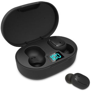 Tws Draadloze Koptelefoon Bluetooth 5.0 Noise Cancelling Headsets Sport Oordopjes Led Display Met Mic Oordopjes Voor Iphone Huawei Samsu