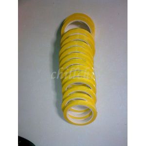 Transformers met drukgevoelige tape gele tape 50 m roll breedte 26mm Mara tape