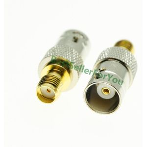 Connector Bnc Naar Sma Vrouwelijke Jack Antenne Adapter Koperen Connector Converter
