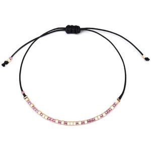 Handgemaakte MIYUKI Seed Bead Armband Mooie Populaire Liefde Geluk Armbanden en Armbanden Voor Vrouwen Mannen Mix Kleuren Kralen Armbanden