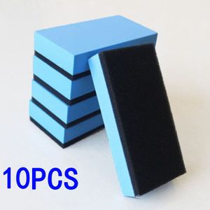10 Pc Keramische Coating Sponzen Glas Nano Polijsten Wax Jas Applicator Blauwe Auto Wassen Onderhoud Paint Care