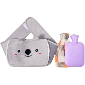 Water Bag Met Soft Cover En Taille Warmer Riem Warm Water Fles Voor Menstruatiepijn/Pijn